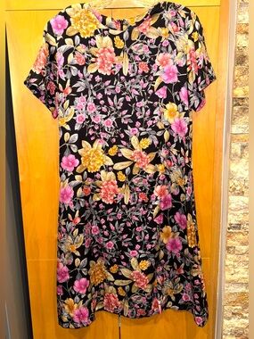 Jim Thompson Floral Silk Dress